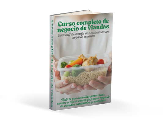 Creá tu Negocio de Viandas de forma Rentable